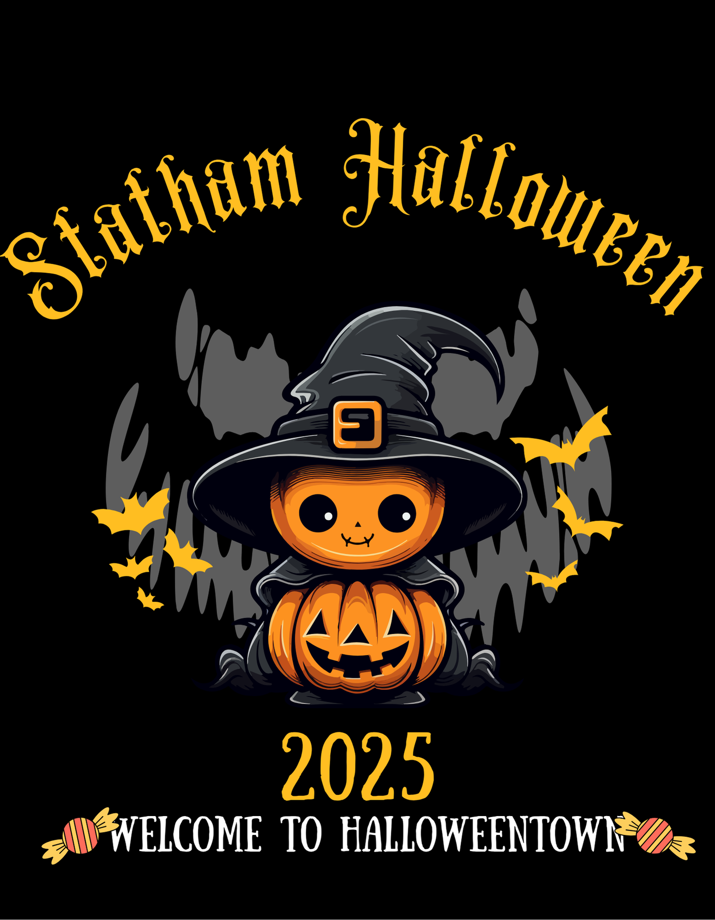 Statham Halloween 2025 T-Shirt