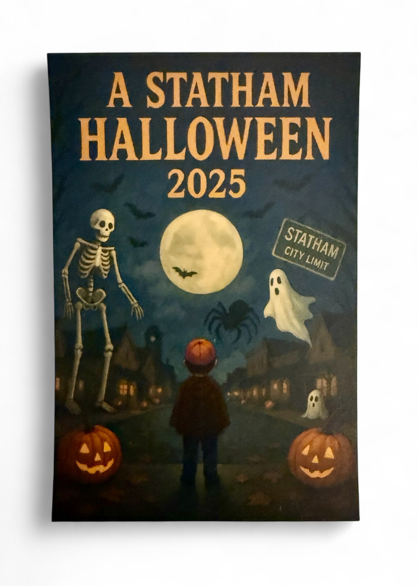 “A Statham Halloween" Book by Andrew Russo/Sticker Bundle
