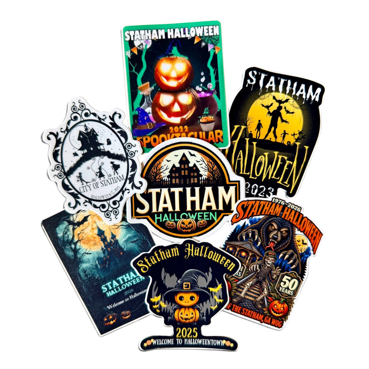 Statham Halloween Full Sticker Set