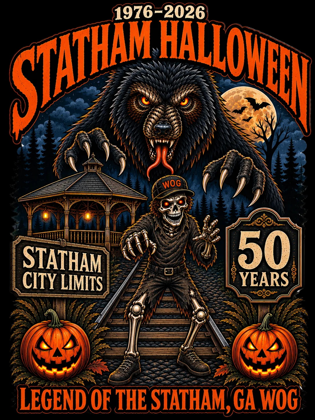 Statham Halloween 2026 Shirt