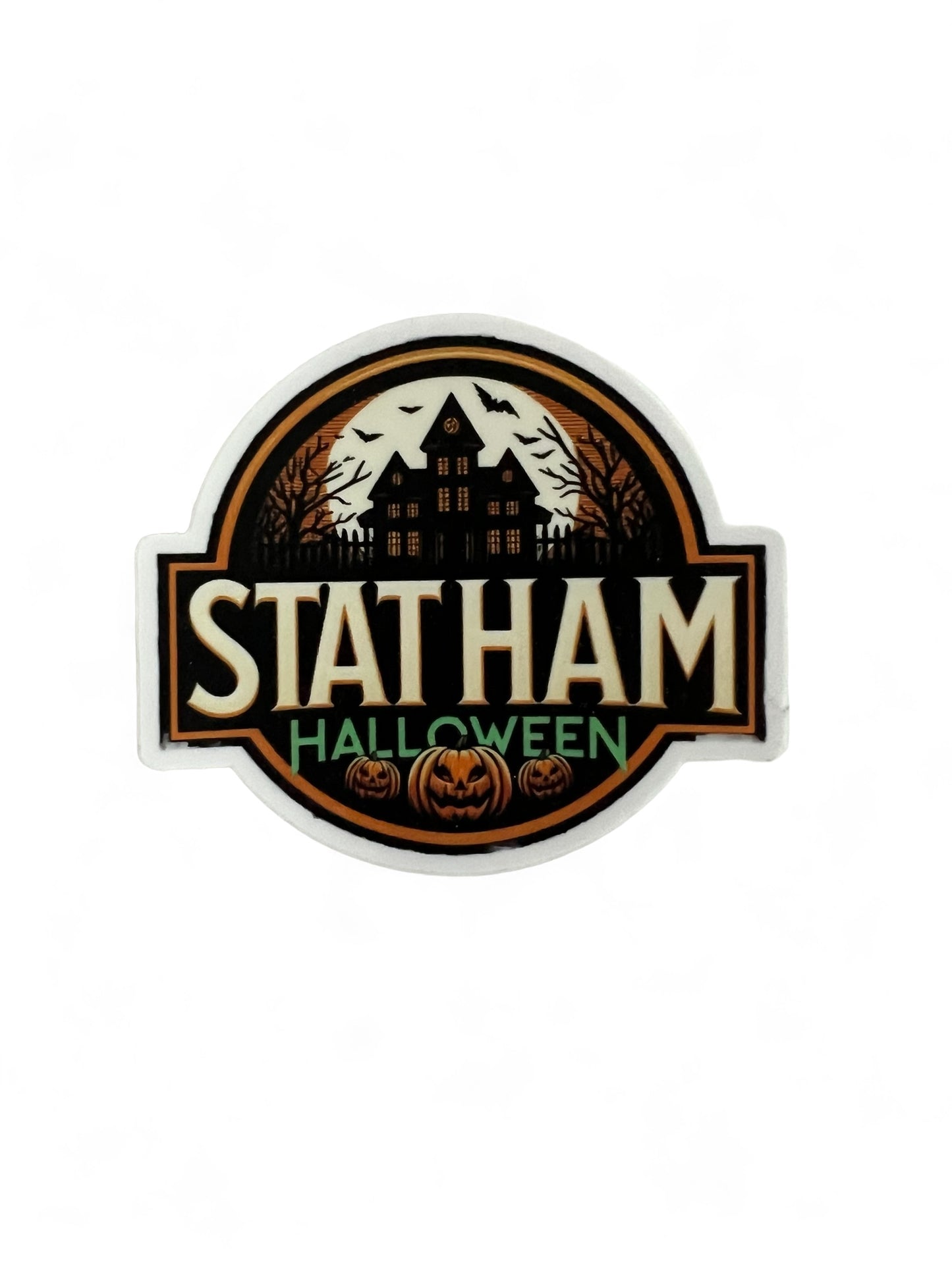 Statham Halloween, Inc Official Logo Sticker