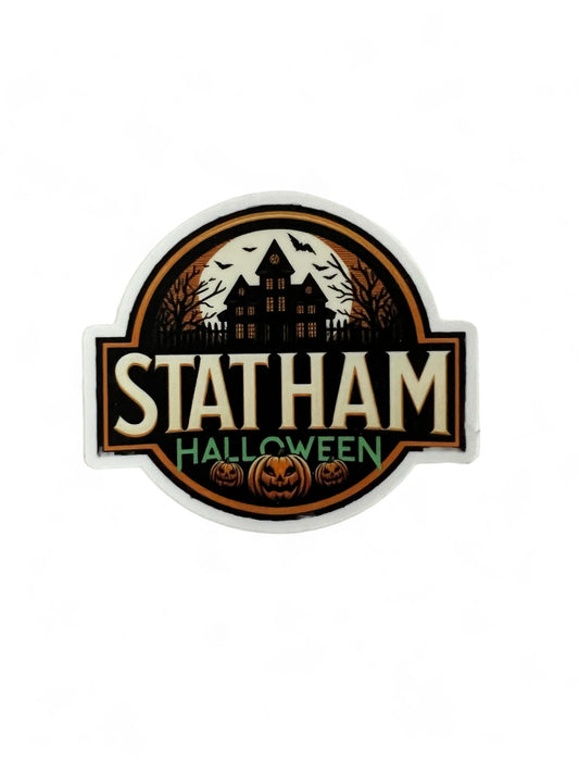 Statham Halloween, Inc Official Logo Sticker