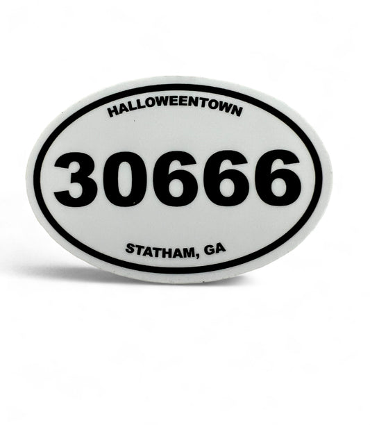 Statham, Ga Zip Code Sticker