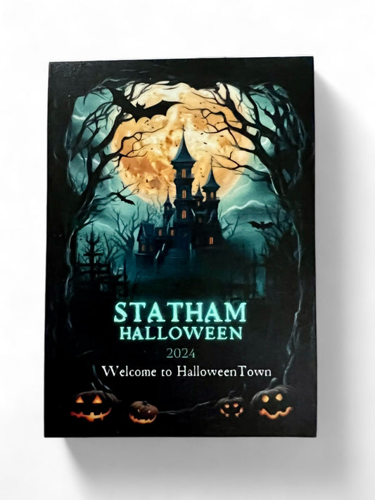 Statham Halloween 2024 Sticker